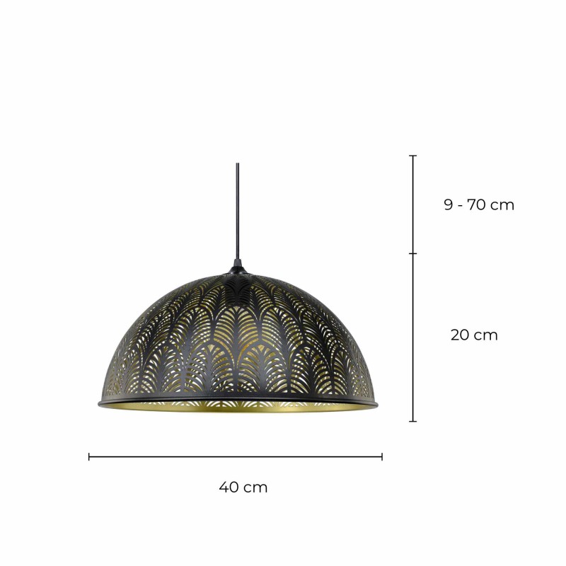 Suspension en métal ajouré - OSENI