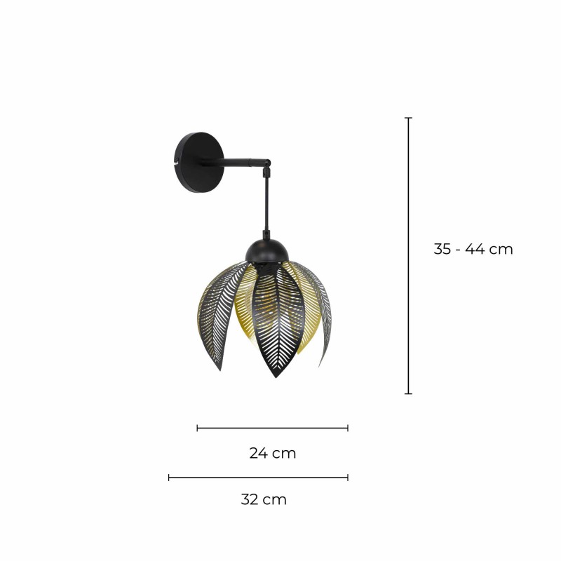 Applique murale suspendue 1 lumière - à monter - VESCA