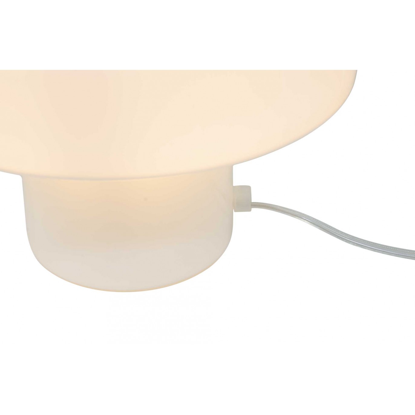 Lampe à poser en verre coloré style pop - FOZA
