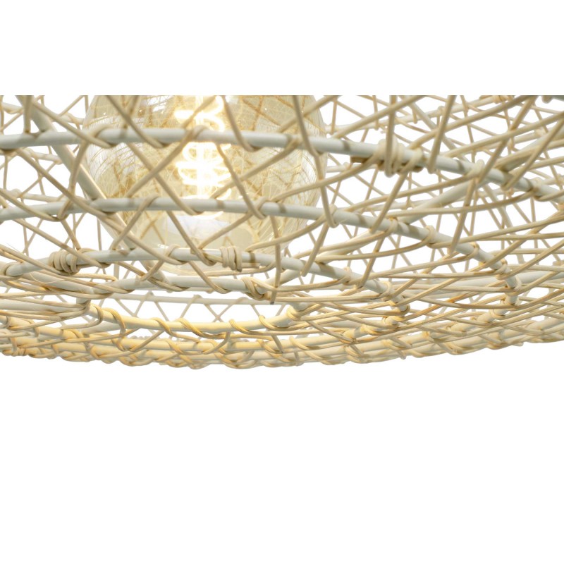 Suspension en rotin coloris naturel - NANZO