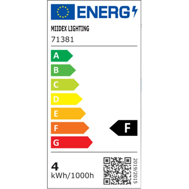 Ampoule LED Dimmable DUBLIN -  E27 - G45 - Intensité moyenne - Blanc chaud - 4W / 3000K / 400lm - Verre transparent