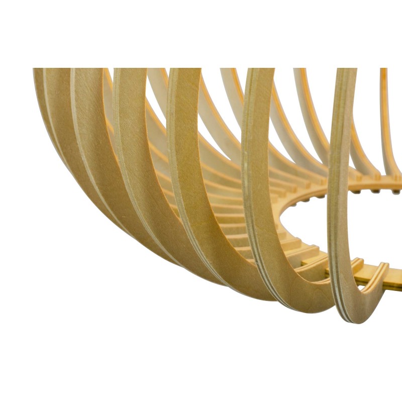Suspension forme goutte en bois de tilleul - DISTONE