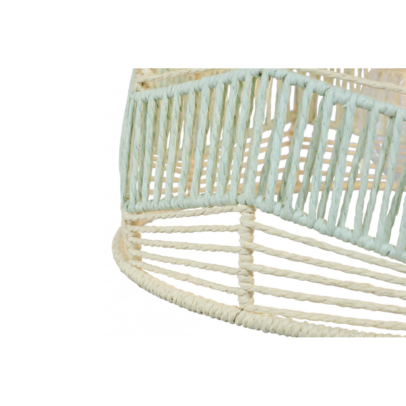 Suspension bicolore en corde - CARDIL