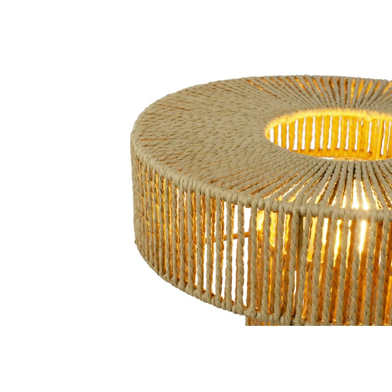 Lampe à poser en corde coloris naturel - TOZA