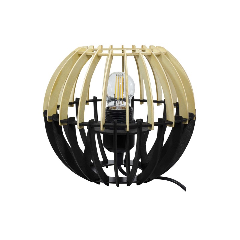 Lampe à poser en bois bicolore - COBLENCE