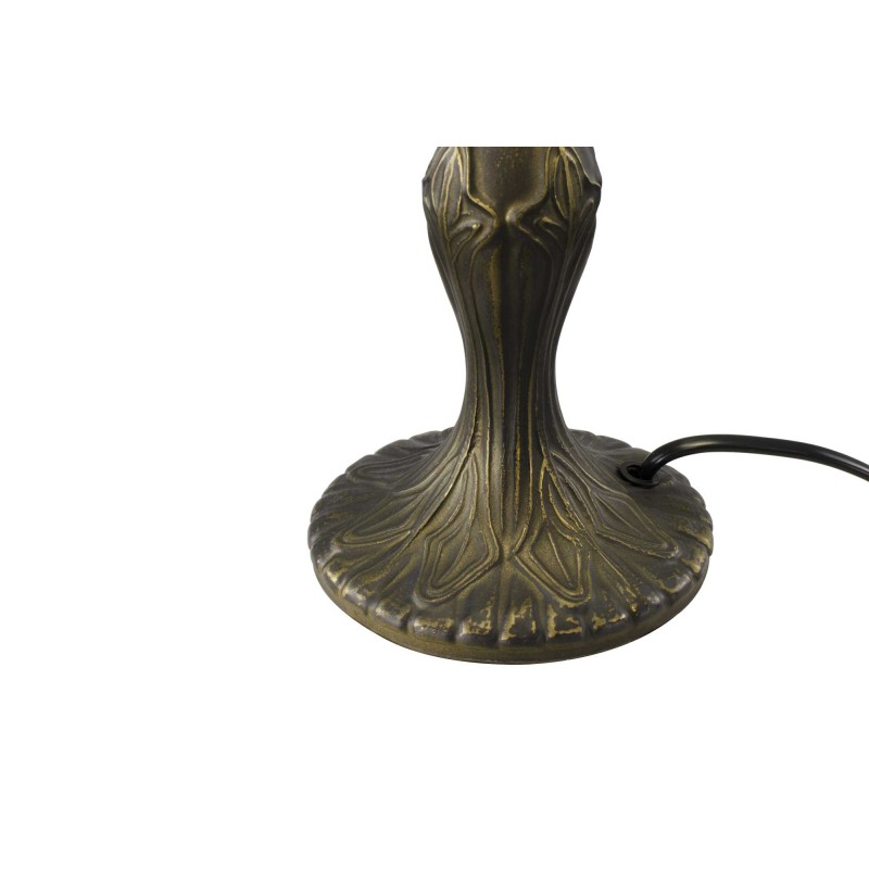 Lampe à poser en verre mosaïque pied en alliage de zinc - TIFFANY CAMILLE PM