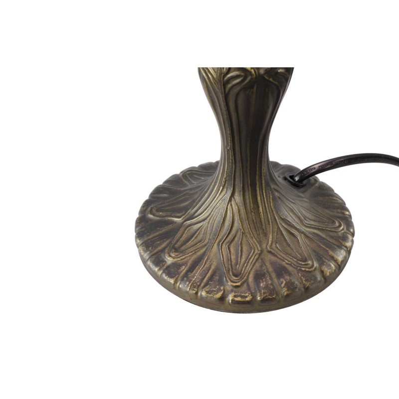 Lampe à poser en verre mosaïque pied en alliage de zinc - TIFFANY CAMILLE PM