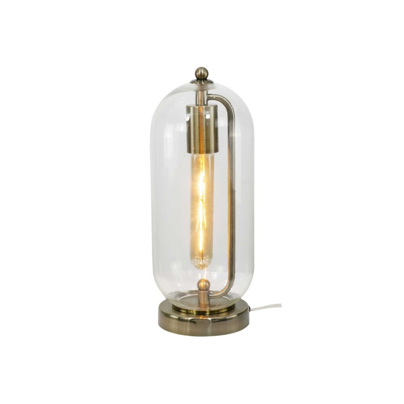 Lampe à poser en métal et verre - Petit modèle - SENSIAL