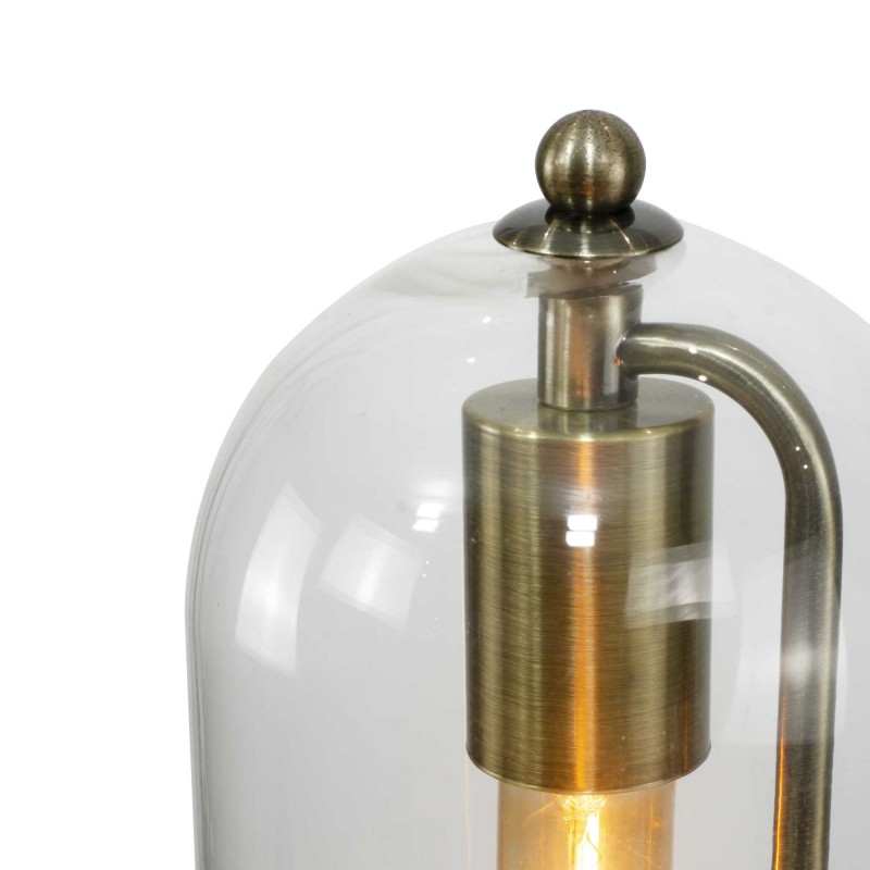 Lampe à poser en métal et verre - Petit modèle - SENSIAL