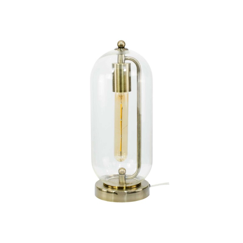 Lampe à poser en métal et verre - Petit modèle - SENSIAL
