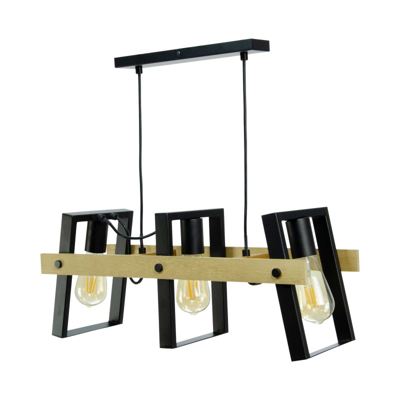 Suspension orientable en métal et bois - NOOLI
