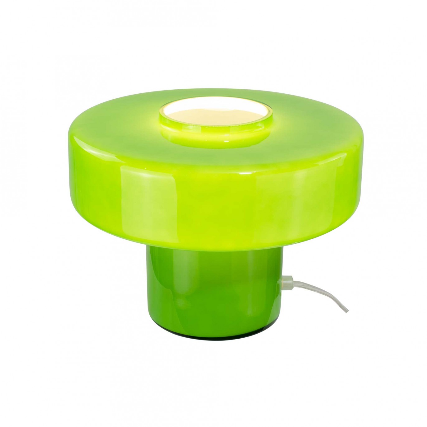 Lampe à poser en verre coloré style pop - FOZA