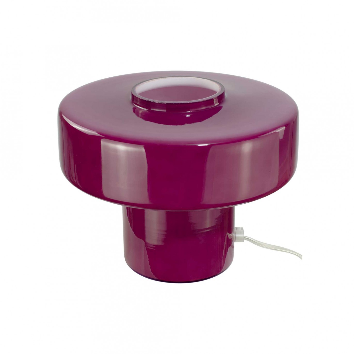 Lampe à poser en verre coloré style pop - FOZA