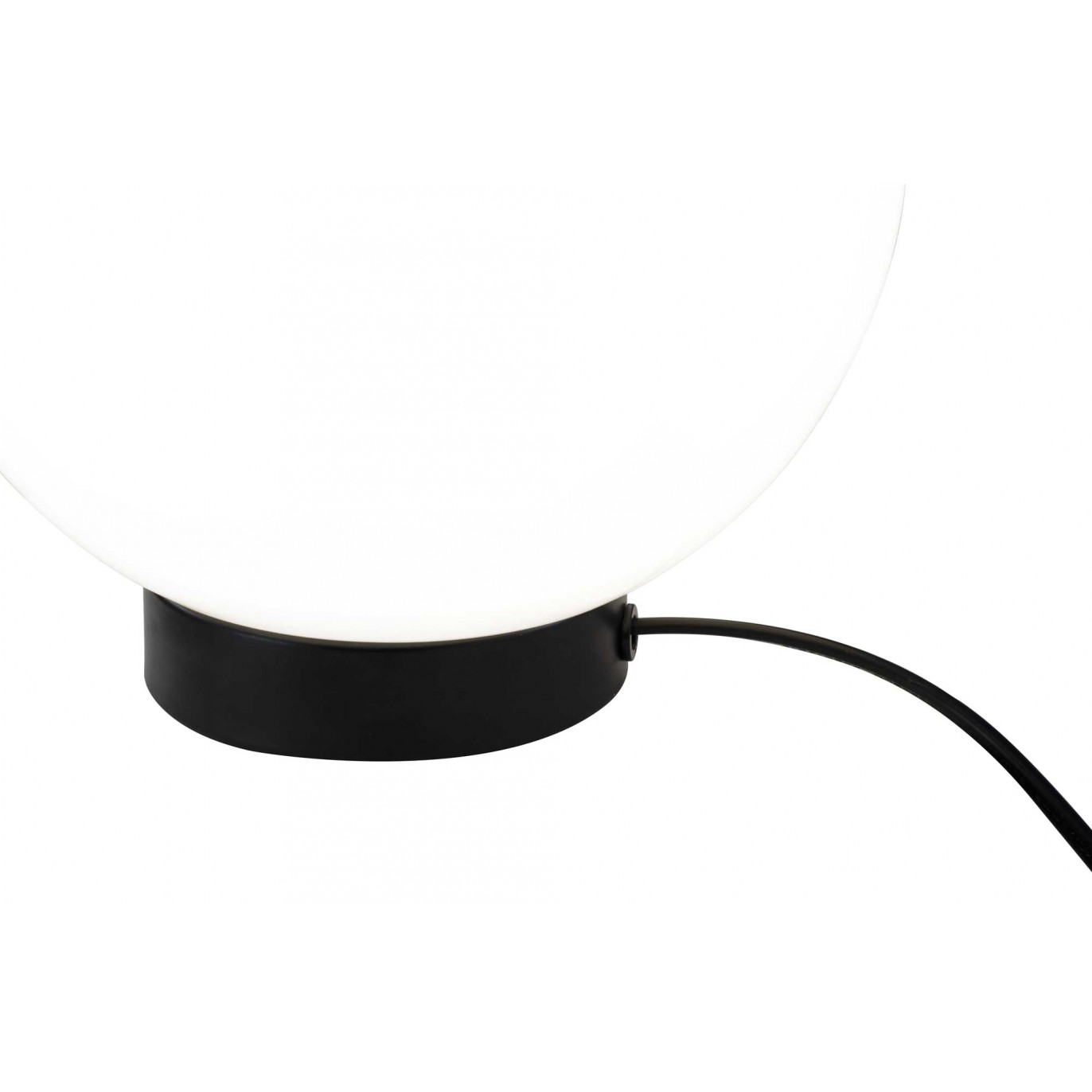 Lampe à poser en verre coloré et métal style rétro - SILEA