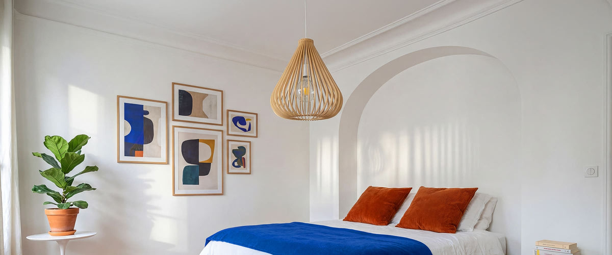 Suspensions en bois - C-Création Luminaires