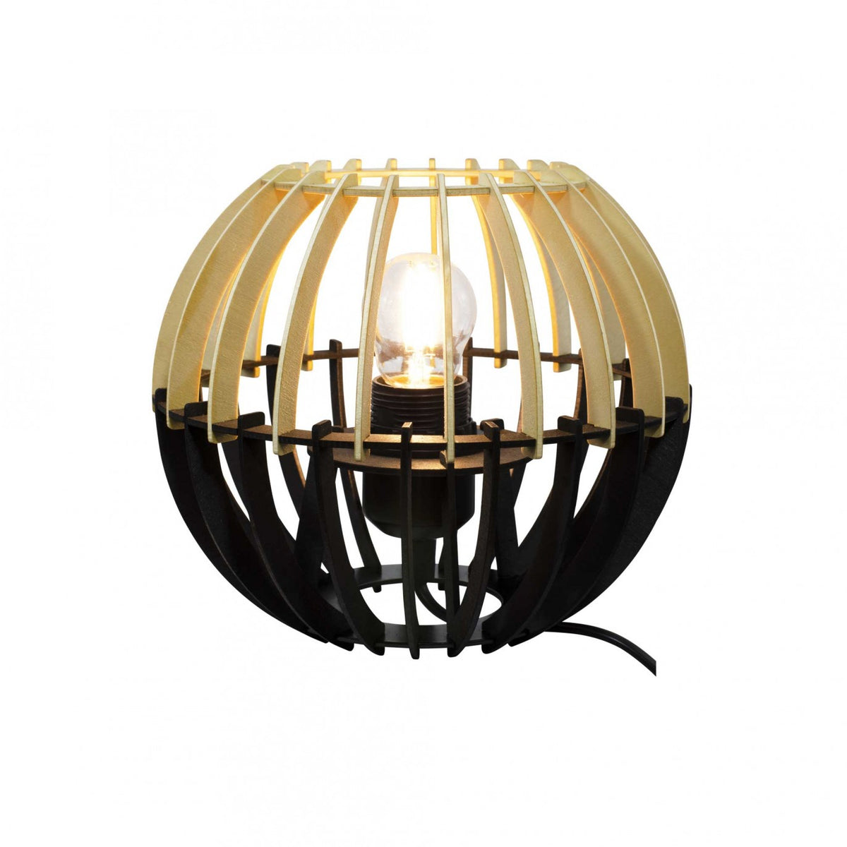 COBLENCE table lamp - Black - switched on