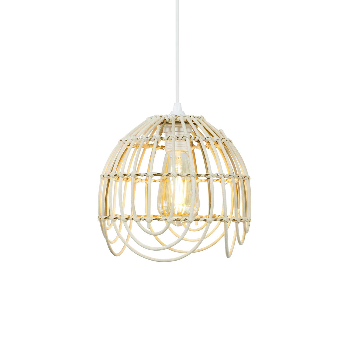 Lámpara colgante PALMITE PM - luz encendida