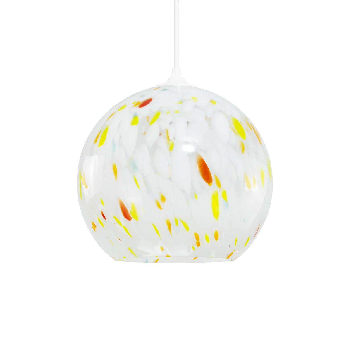 Suspension en verre - POLKO, Multicolore, vue éteinte