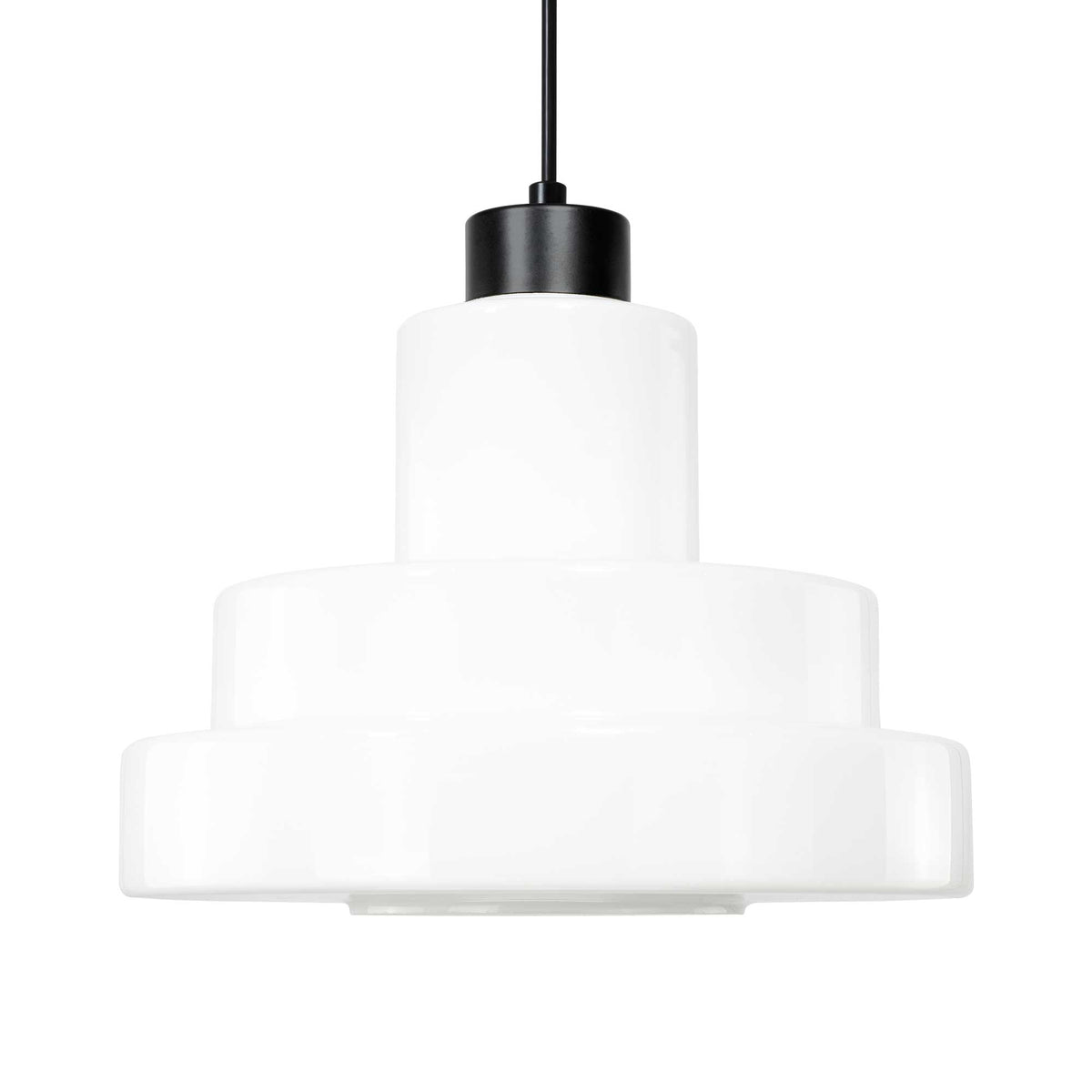 Suspension FOZA blanche éteinte - C-Création Luminaires